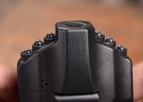 The bumps beside the lens are the IR lights.