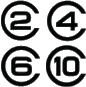 Speed Classes 2, 4, 6, 10