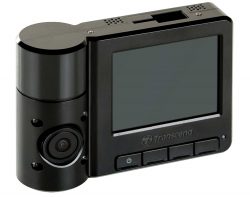 The four dots around the passenger-facing camera are IR lamps.