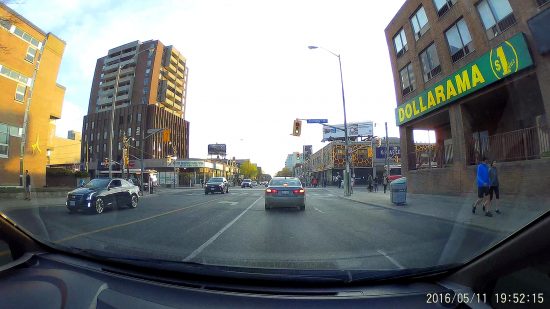 Yi Dash Cam - Comparing Field of View